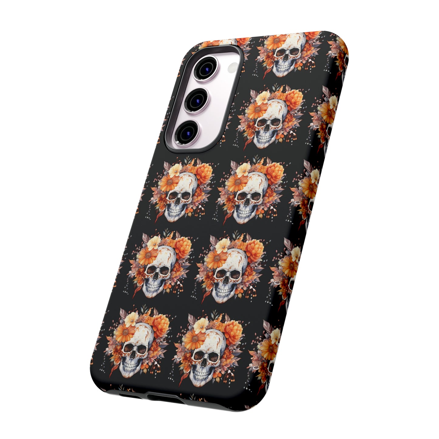 Skeleton iPhone Case, Goth Cell Phone Case, Halloween Skeleton Phone Case,