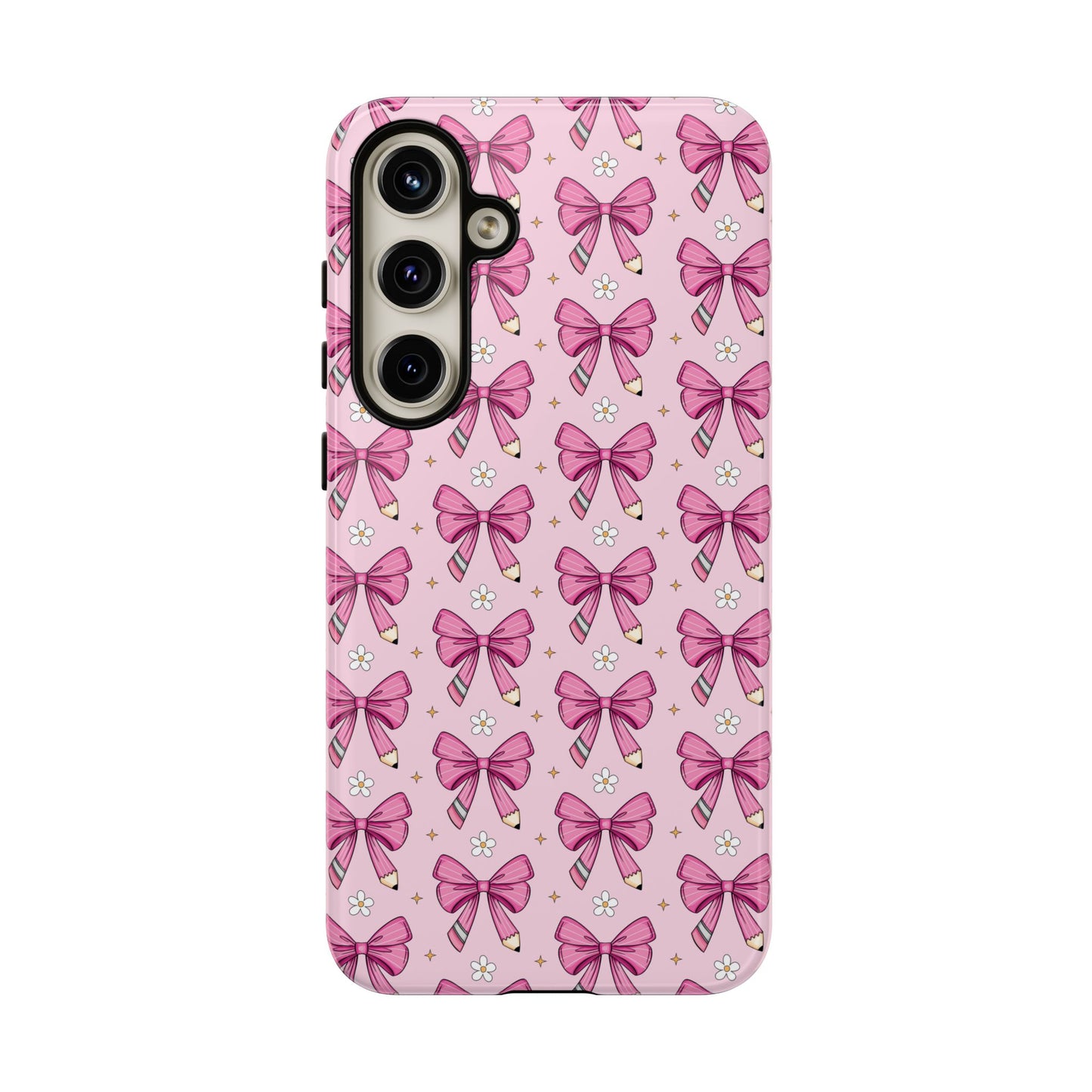 Phone Case - Pink Coquette Bow Tough Case-Girly Phone