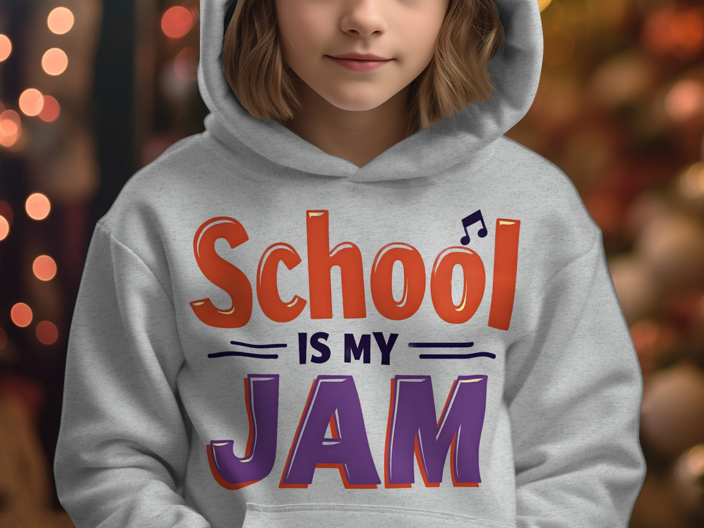 School Is My Jam Themed Hoodie Product
