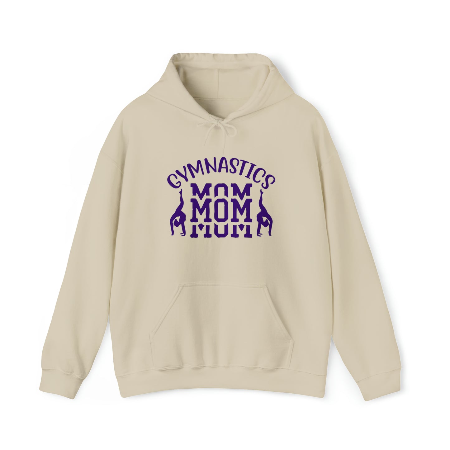 Gymnastics Mom Hoodie, Gymnastics Mom Gift, Sports Mom, Cute Hoodie for Mom, Hooded Sweatshirt