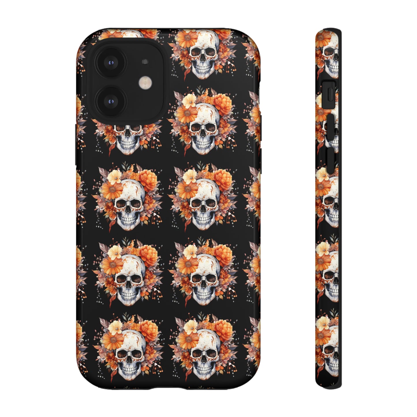 Skeleton iPhone Case, Goth Cell Phone Case, Halloween Skeleton Phone Case,