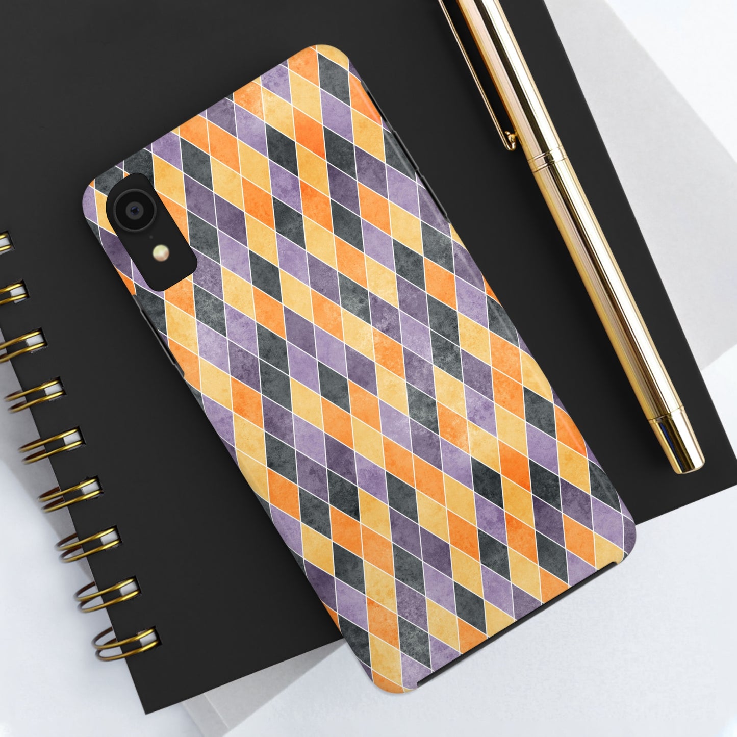 Geometric Cell Phone Case Colorful iPhone Case, Cute Cool Phone Case