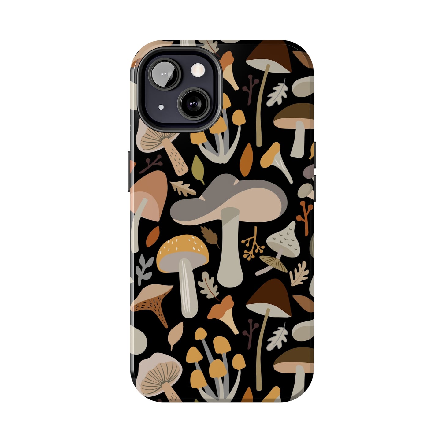 Mushroom Cell Phone Case, Boho Retro Cool Cute Tough Phone Cases