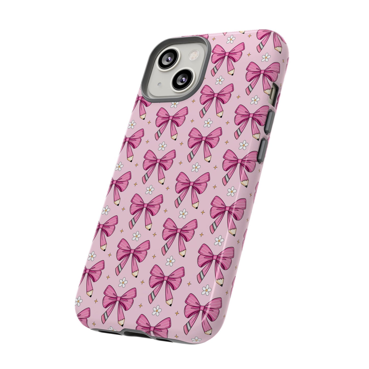 Phone Case - Pink Coquette Bow Tough Case-Girly Phone