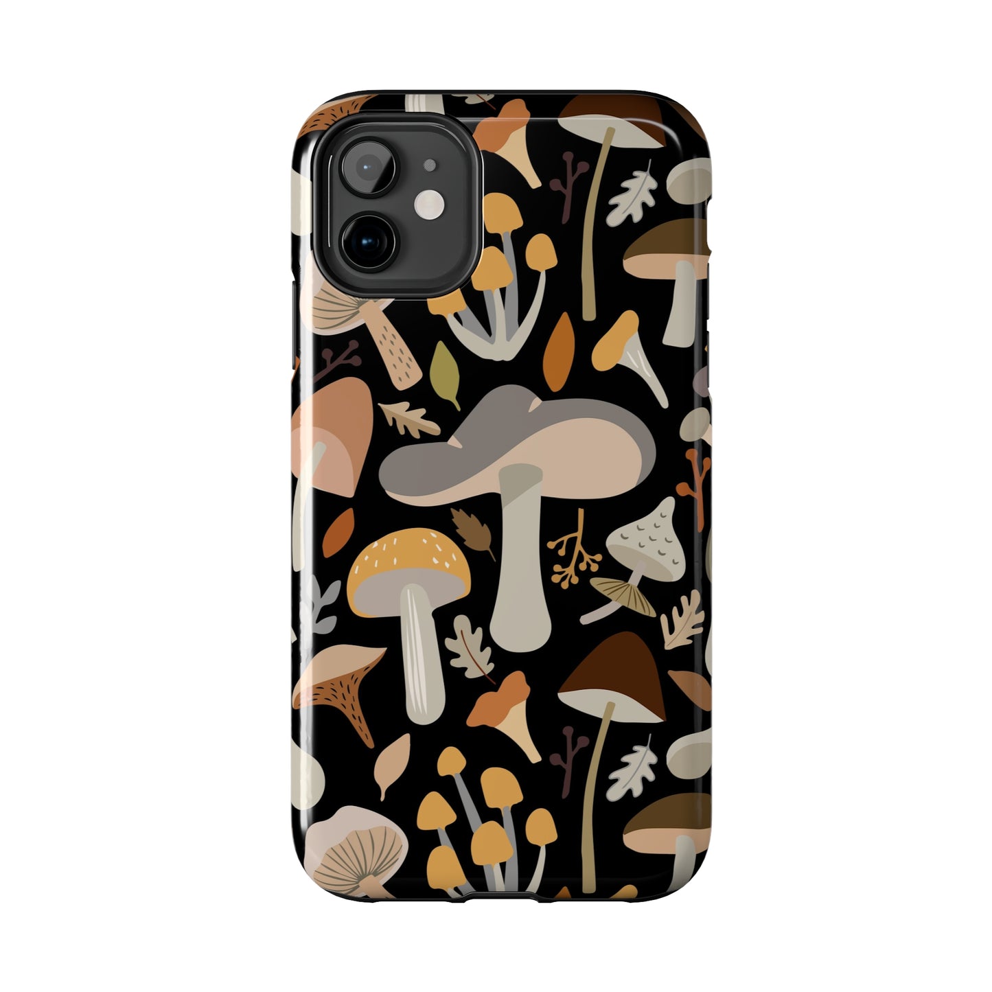 Mushroom Cell Phone Case, Boho Retro Cool Cute Tough Phone Cases