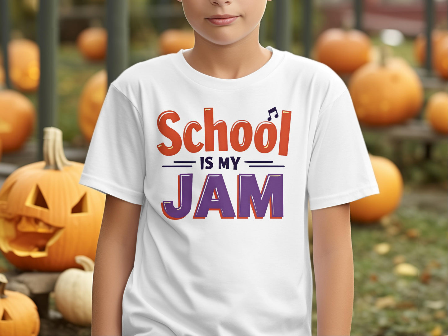 School Is My Jam Festive Youth T-Shirt Product