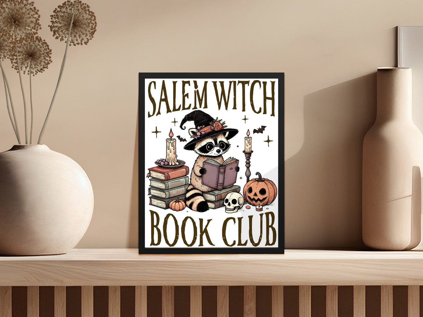 SALEM WITCH BOOK CLUB Poster product