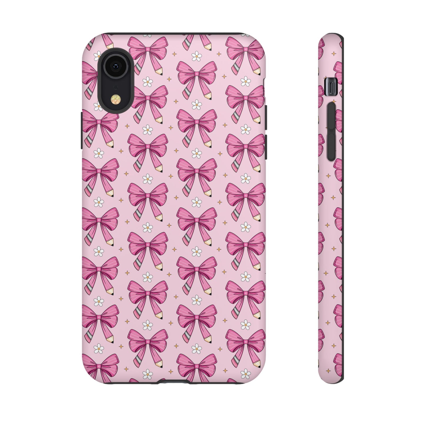 Phone Case - Pink Coquette Bow Tough Case-Girly Phone