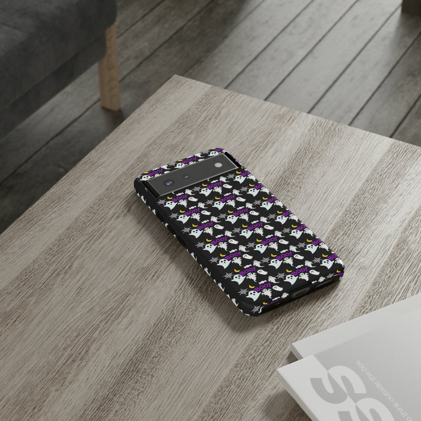 Ghost Halloween iPhone Case, Cute Goth Cell Phone Case, Ghost iPhone Case,