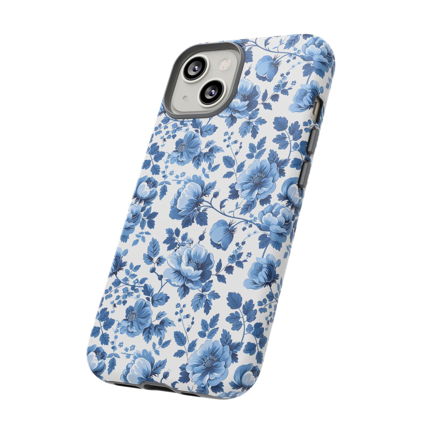 Phone Case - Blue Floral French Cottagecore Tough Case
