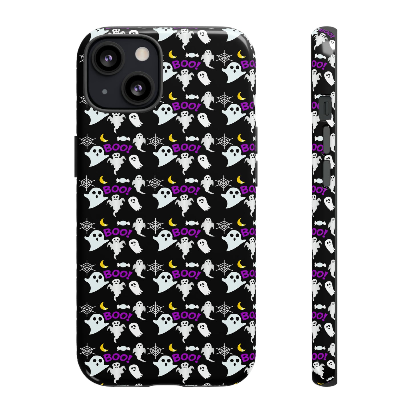 Ghost Halloween iPhone Case, Cute Goth Cell Phone Case, Ghost iPhone Case,