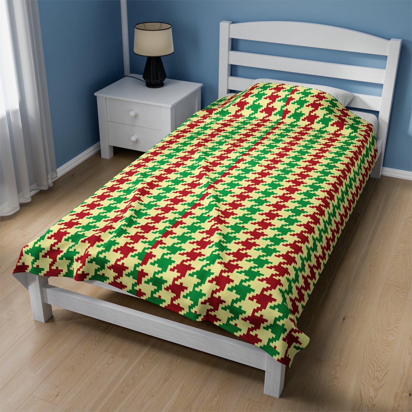 Christmas Velveteen Plush Blanket Cozy Comfy Throw Blanket Couch