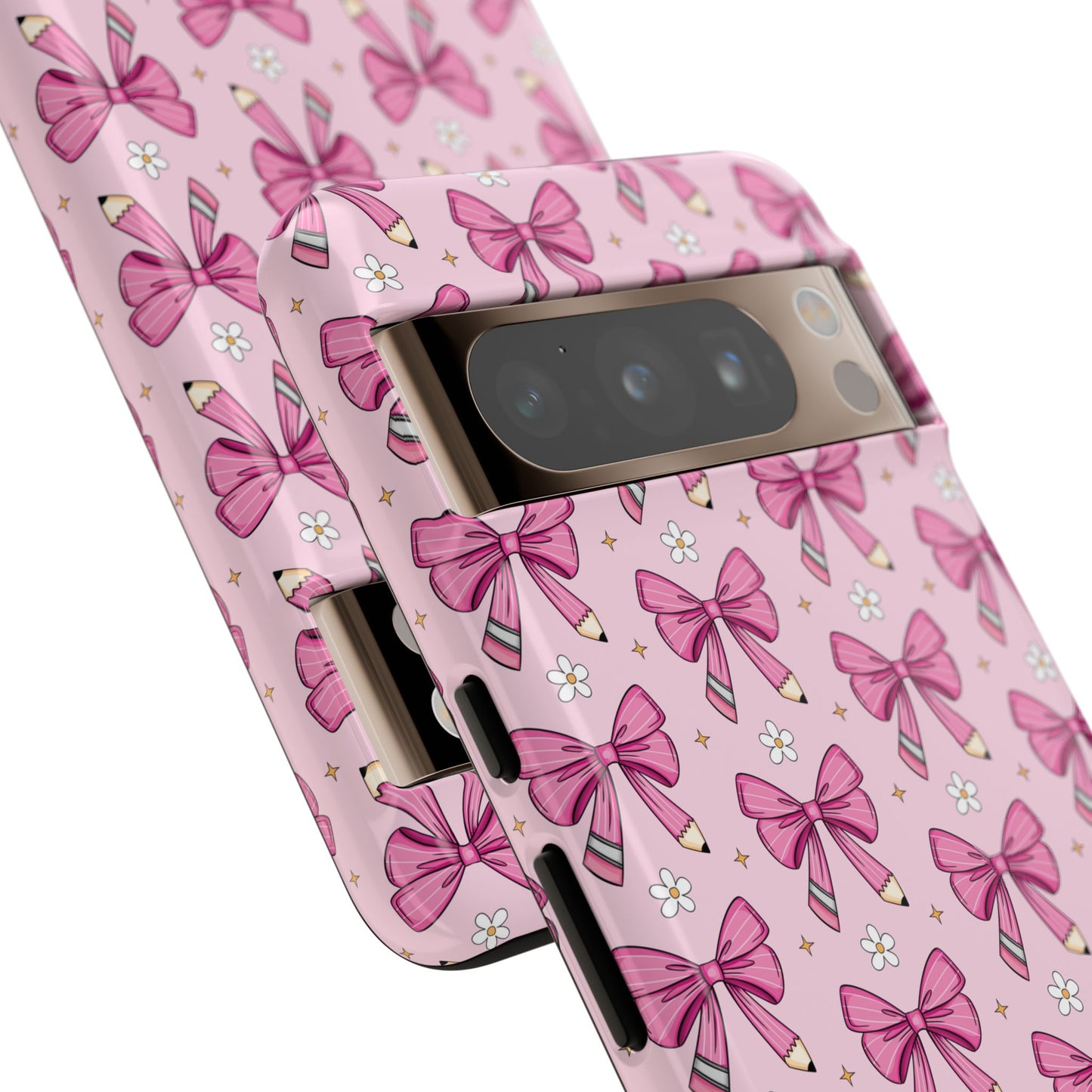 Phone Case - Pink Coquette Bow Tough Case-Girly Phone