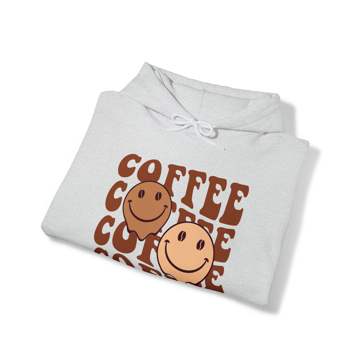 Retro Coffee Hoodie Sweatshirt, Oversize Streetwear Unisex Hooded Sweatshirt