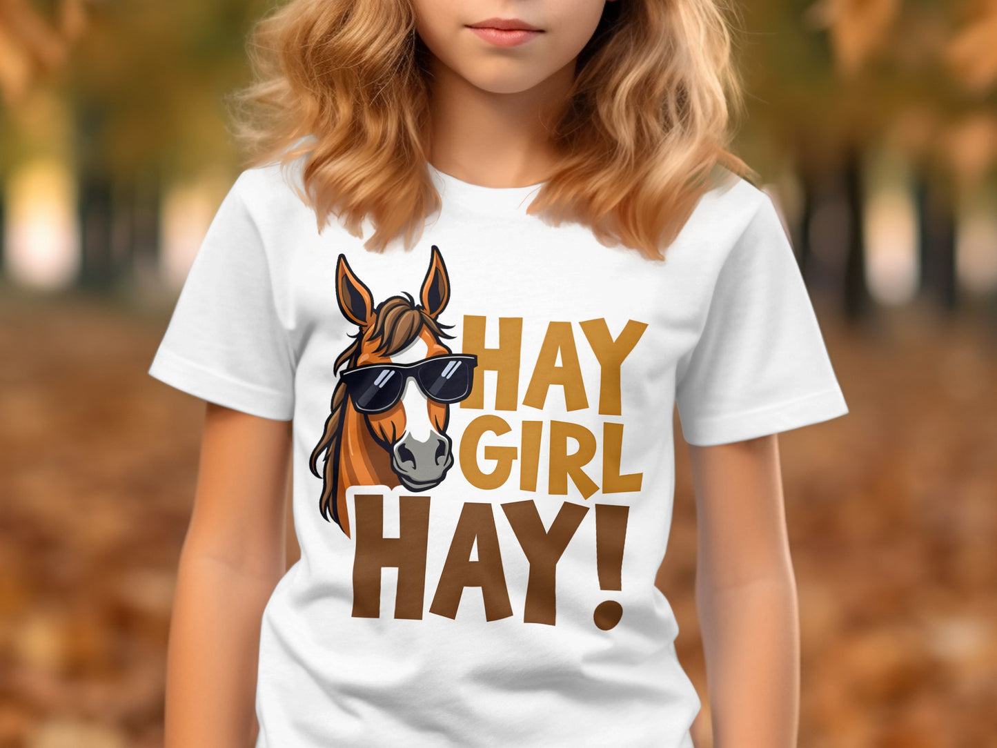 Hay Girl Hay Horse Sunglasses Graphic Tee product