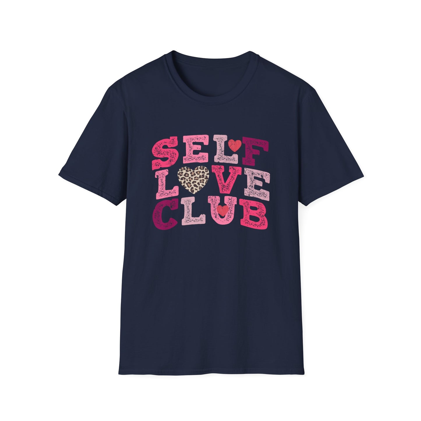navy self love shirt inspirational