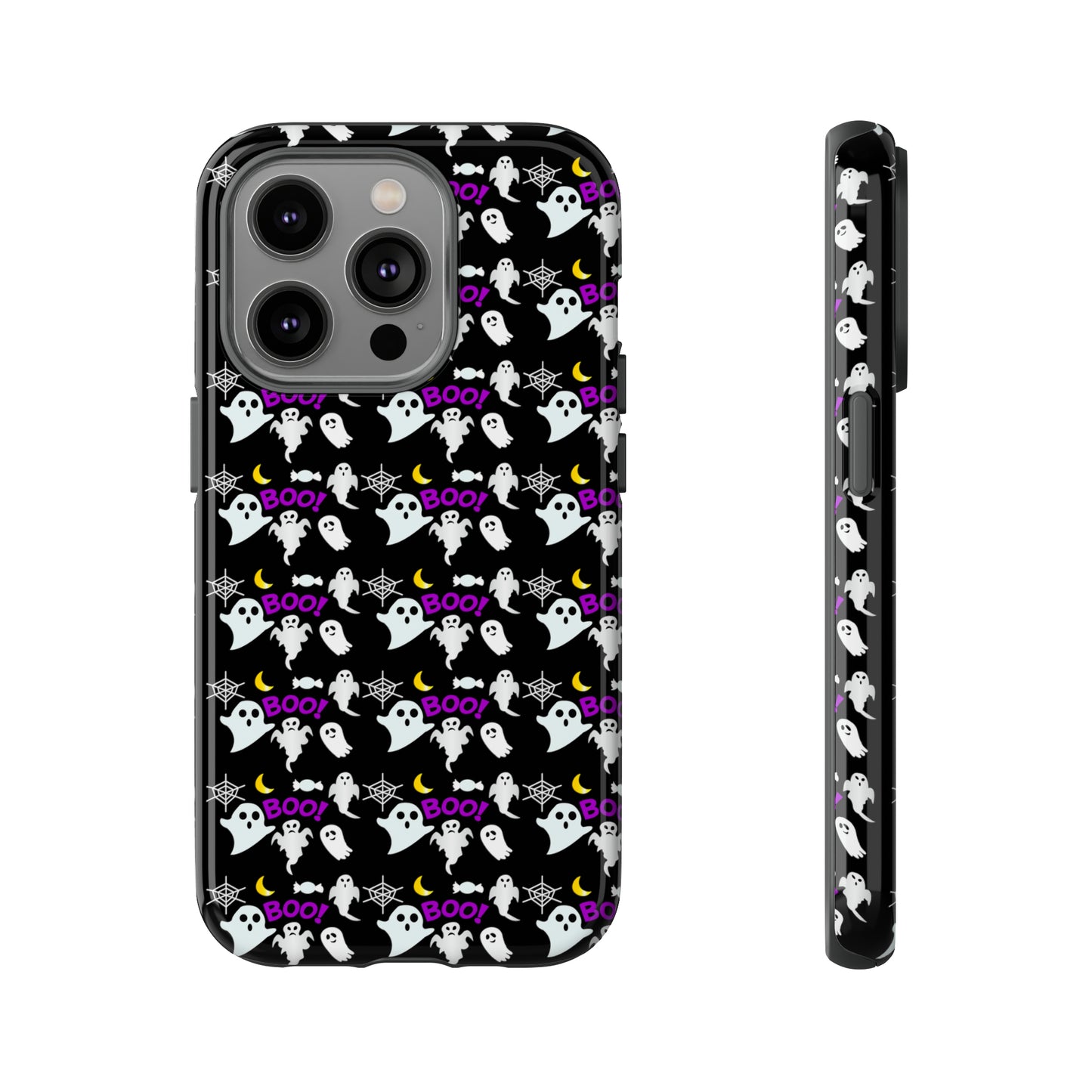 Ghost Halloween iPhone Case, Cute Goth Cell Phone Case, Ghost iPhone Case,