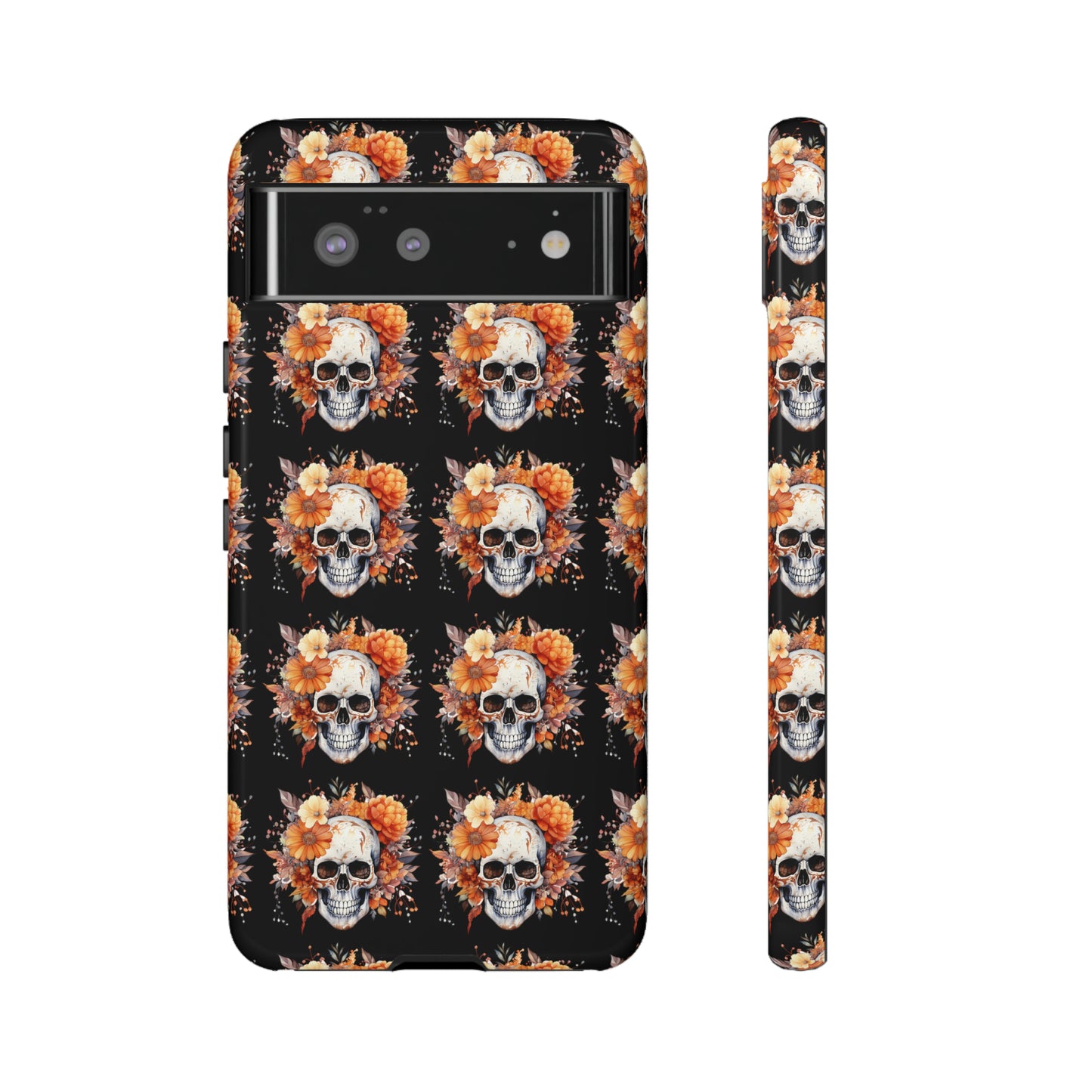 Skeleton iPhone Case, Goth Cell Phone Case, Halloween Skeleton Phone Case,