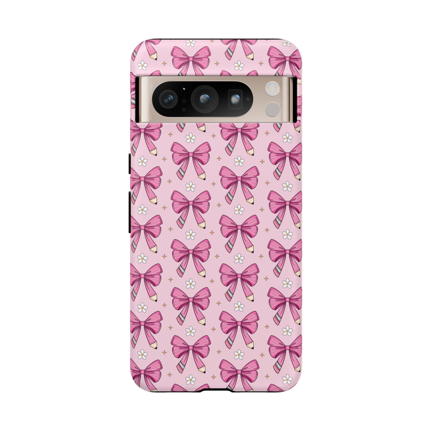 Phone Case - Pink Coquette Bow Tough Case-Girly Phone