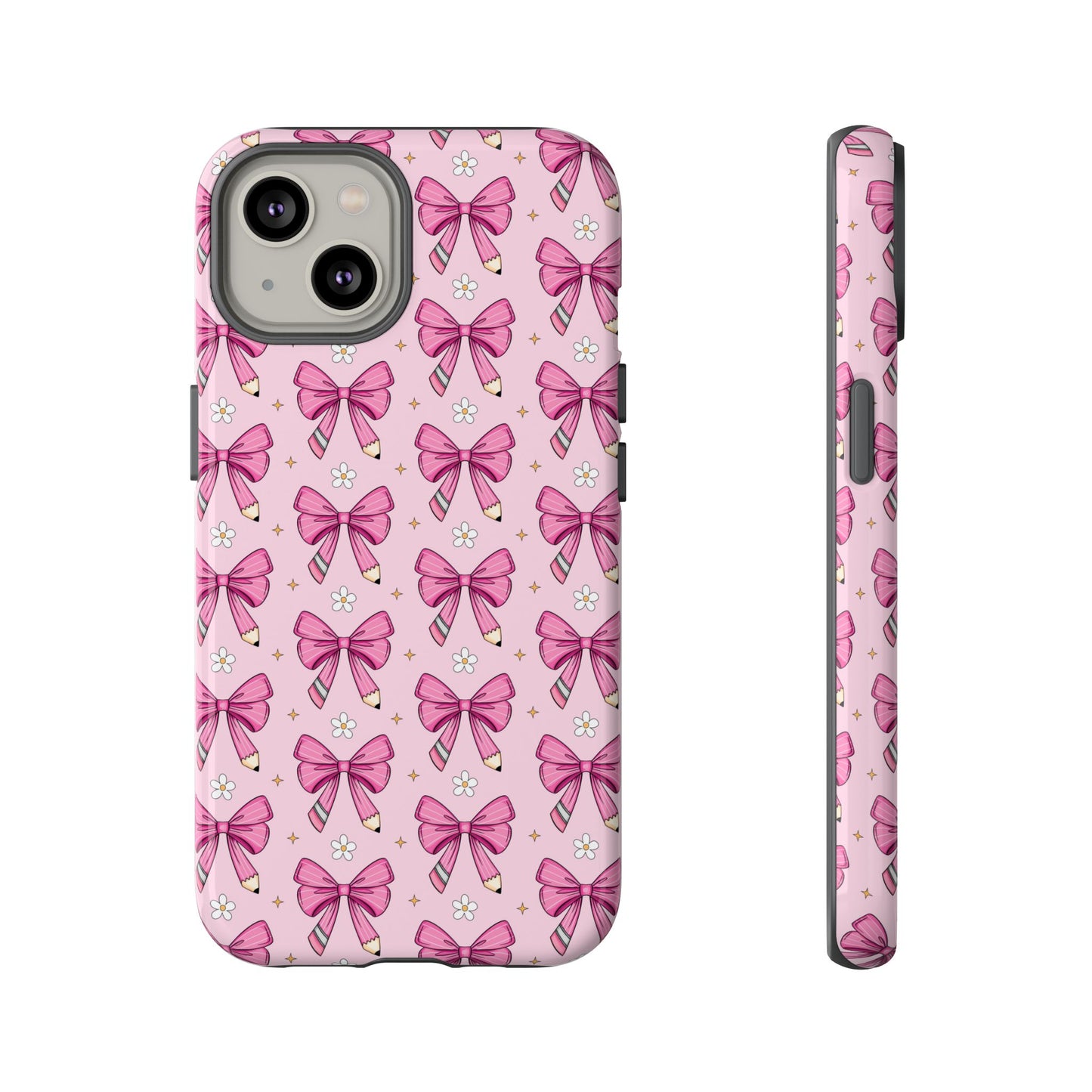Phone Case - Pink Coquette Bow Tough Case-Girly Phone