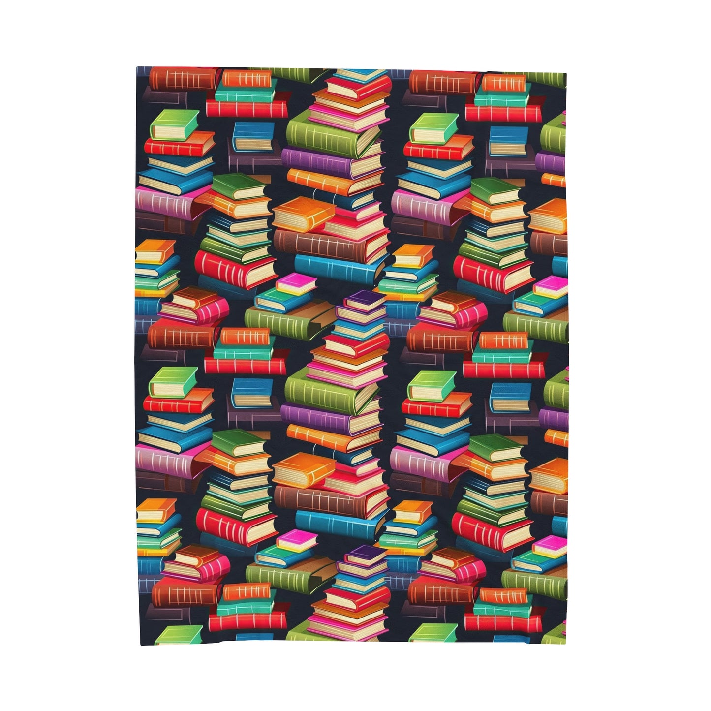 Reading Blanket, Gift for Readers, Book Blanket Warm Cozy Velveteen Plush Blanket