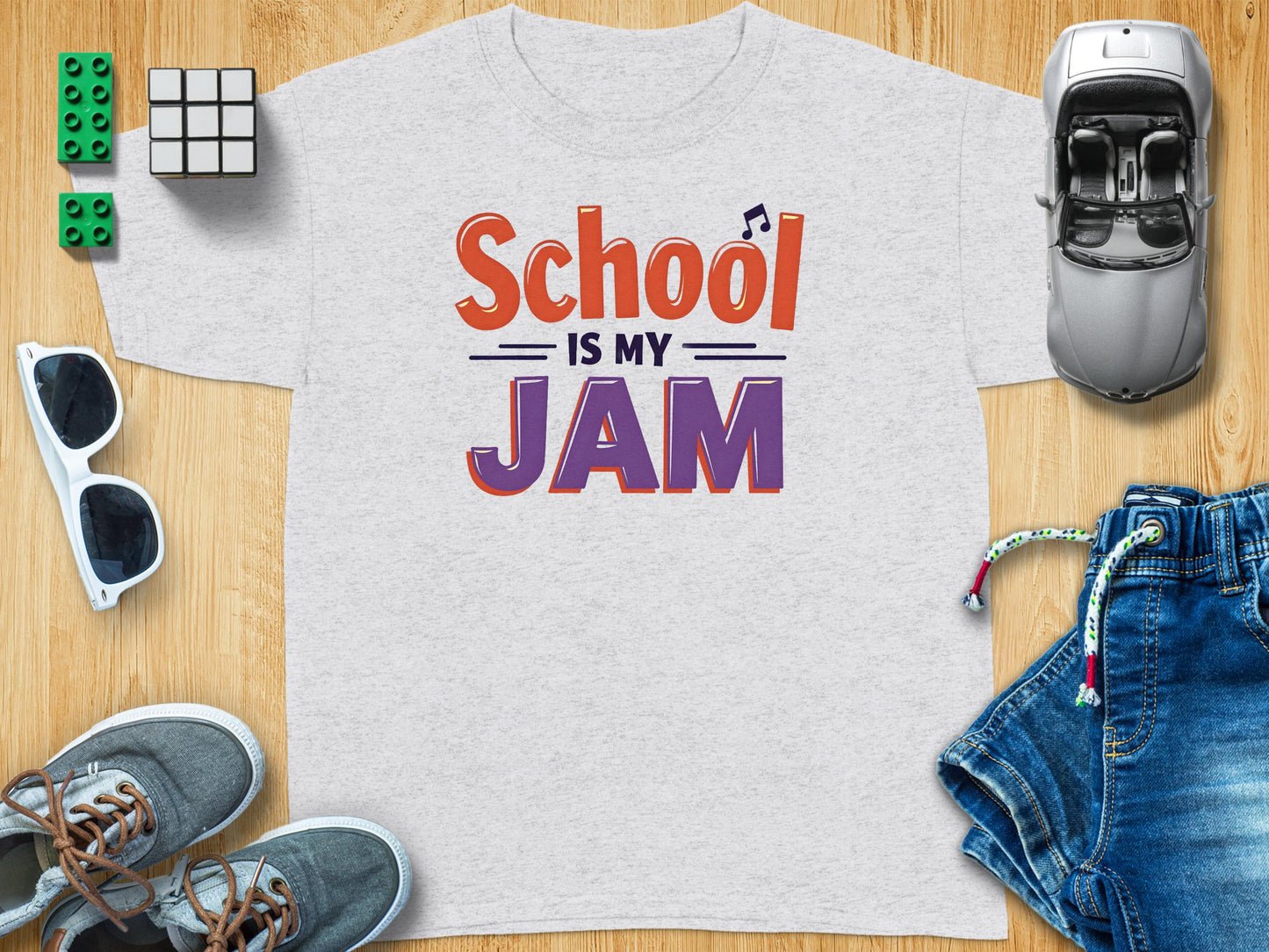 School Is My Jam Graphic Tee Shirt product type
