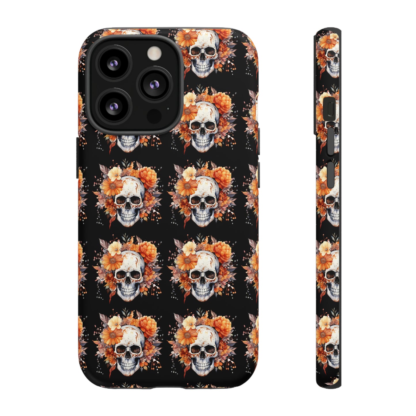 Skeleton iPhone Case, Goth Cell Phone Case, Halloween Skeleton Phone Case,