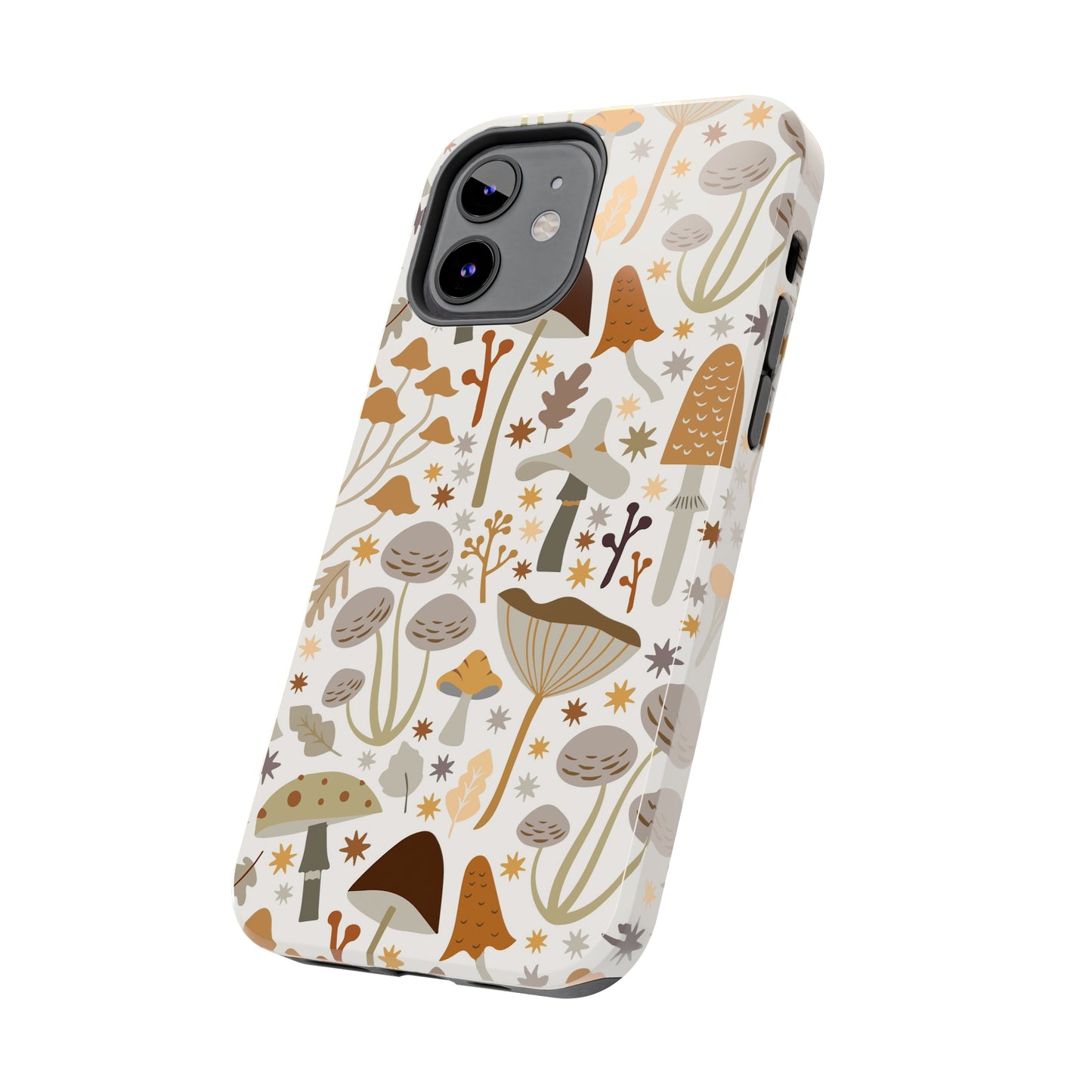 Mushroom Cell Phone Case, Boho Retro Cool Cute Tough Phone Cases