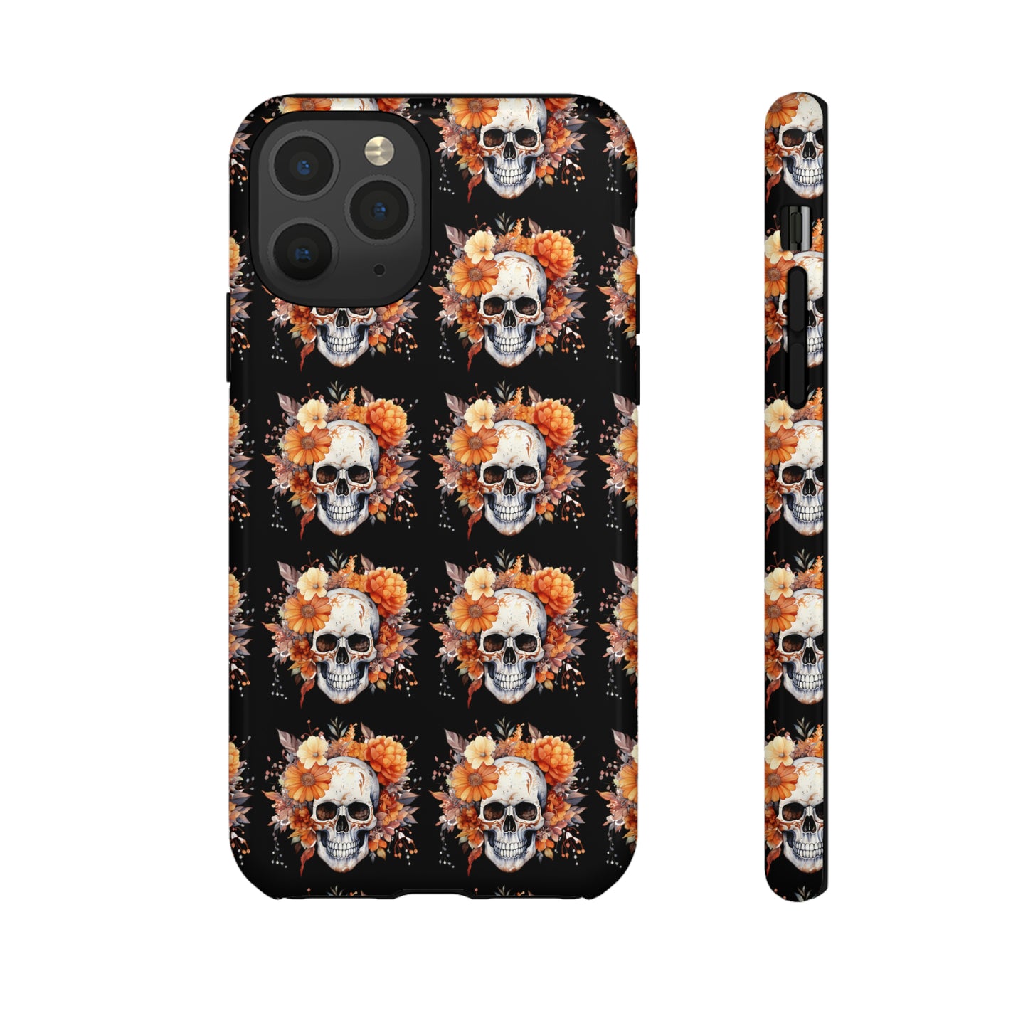 Skeleton iPhone Case, Goth Cell Phone Case, Halloween Skeleton Phone Case,