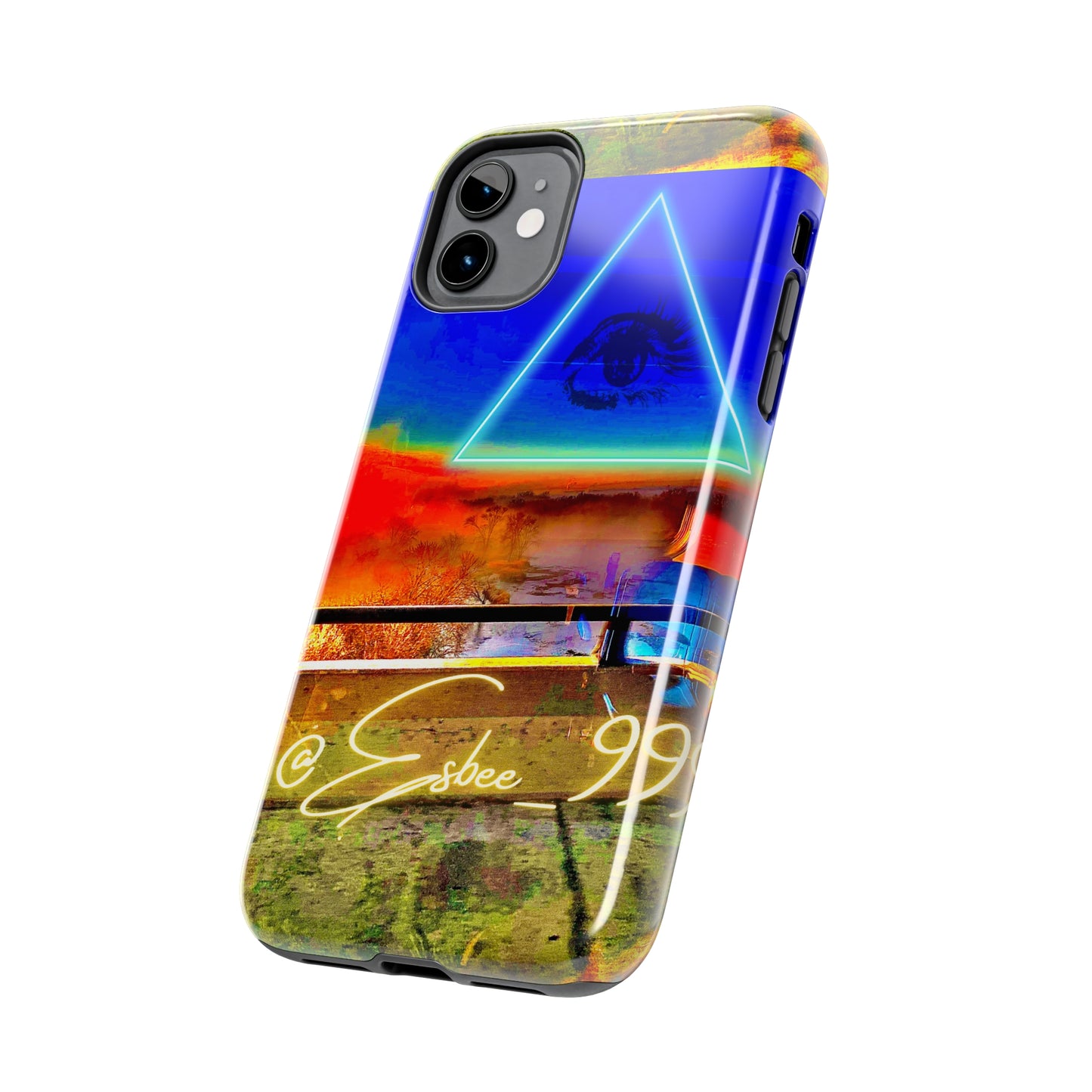 Esbee Evil Eye Gothic Phone Case, Gothic iPhone Case Cool Trendy Phone Case