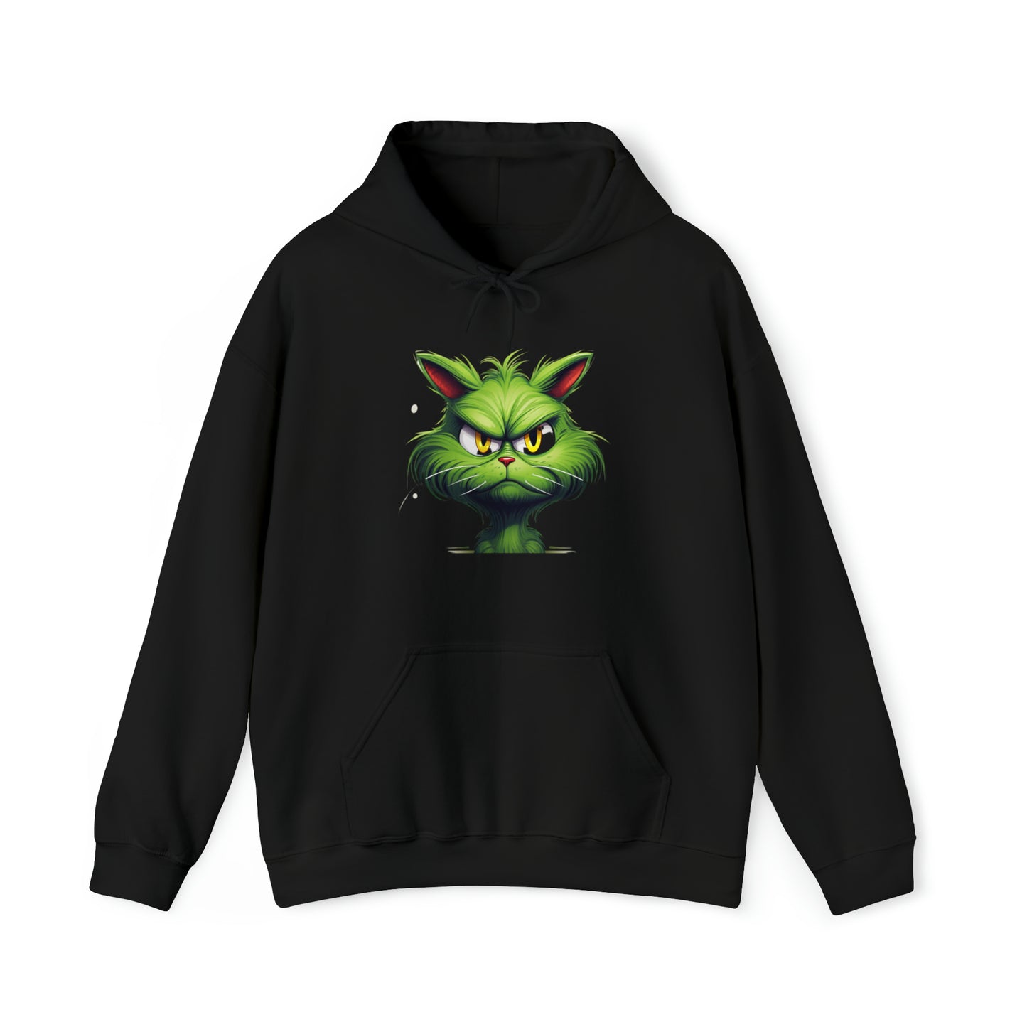 Funny Cat Hoodie, Cute Cat Hoodie, Grumpy Cat Pullover, Unisex Hooded Sweatshirt
