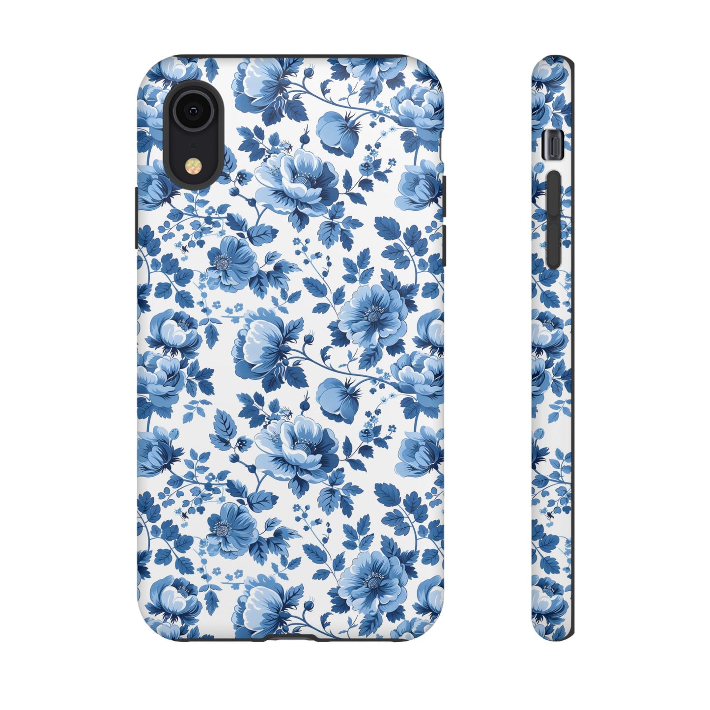 Phone Case - Blue Floral French Cottagecore Tough Case