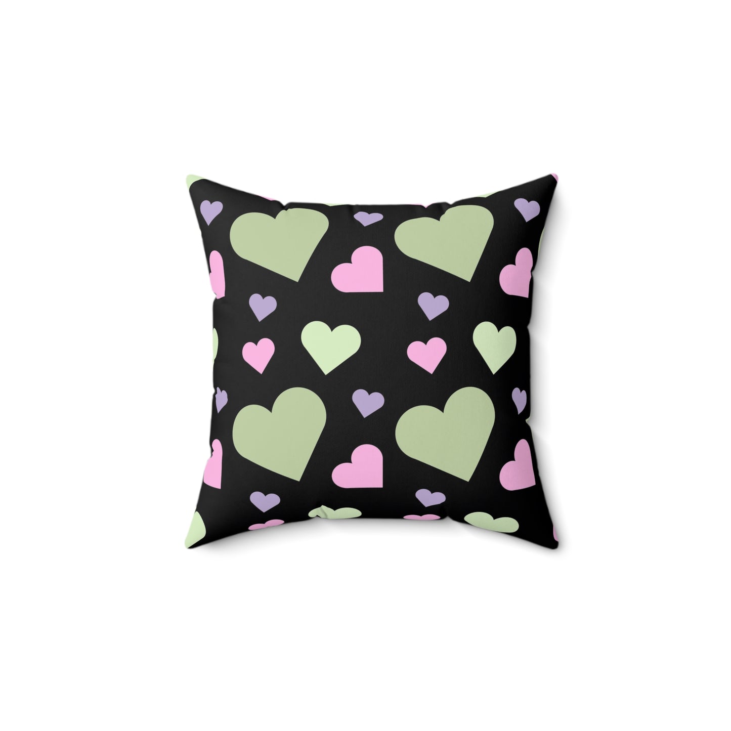 Pastel Goth Heart Throw Pillow and Throw Pillow Cover Decorative Pillow for Couch