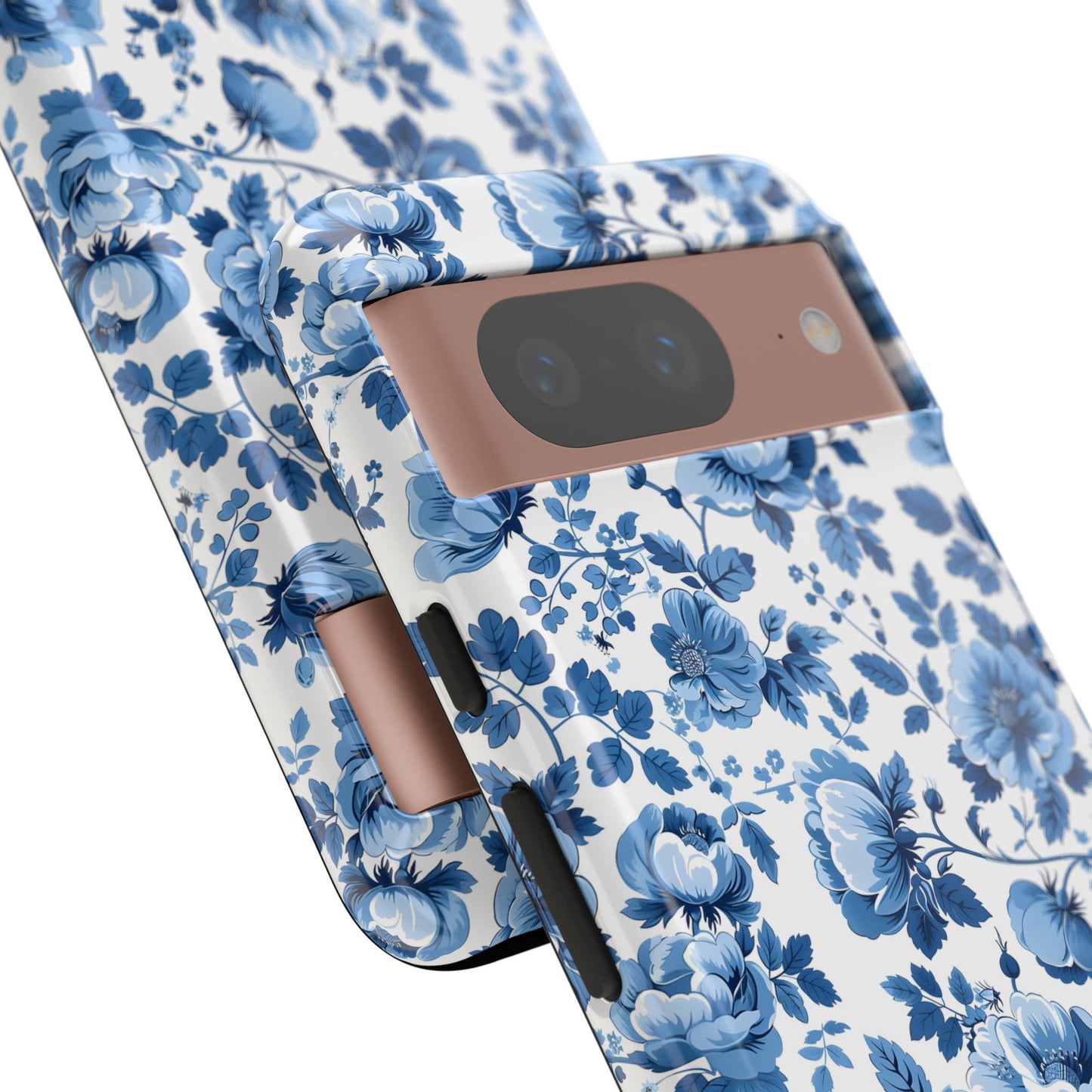 Phone Case - Blue Floral French Cottagecore Tough Case