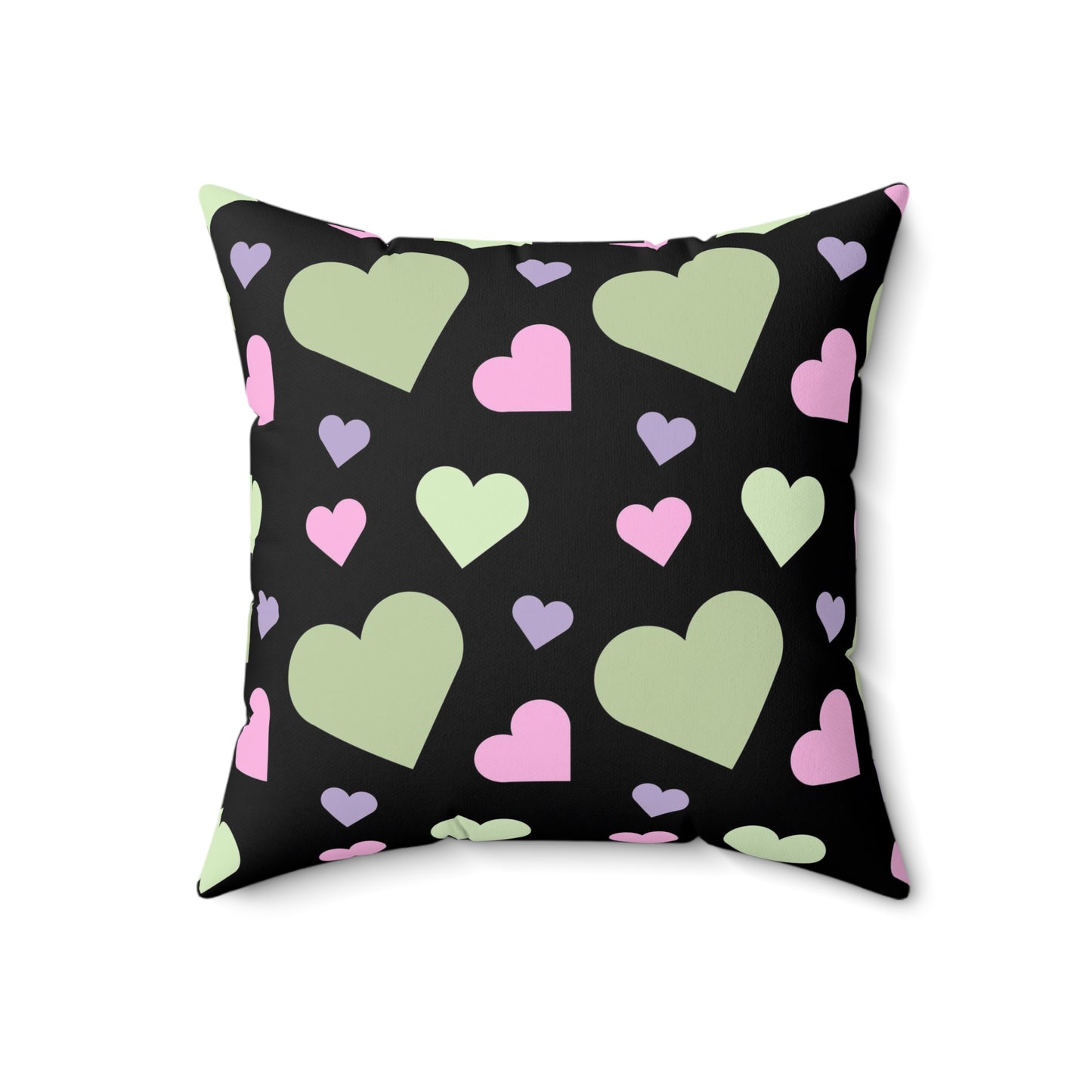 Pastel Goth Heart Throw Pillow and Throw Pillow Cover Decorative Pillow for Couch