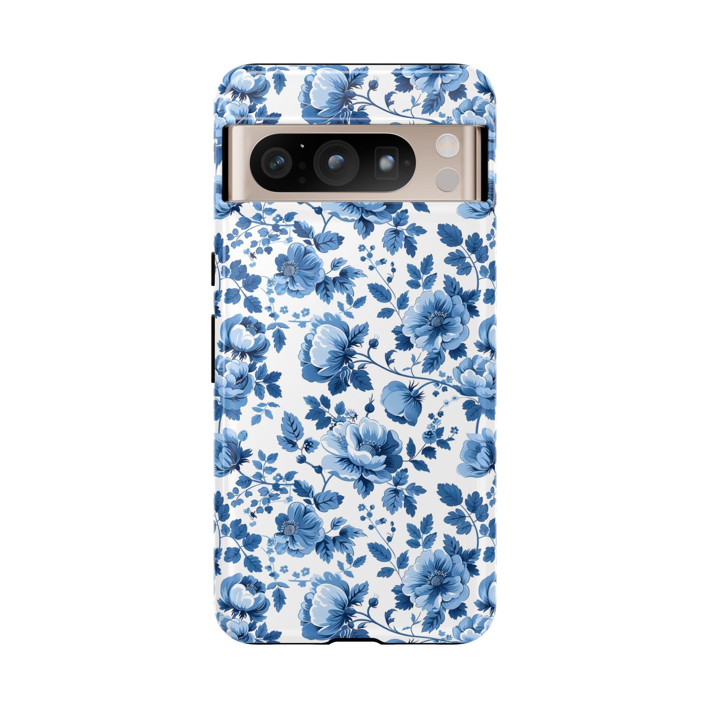 Phone Case - Blue Floral French Cottagecore Tough Case