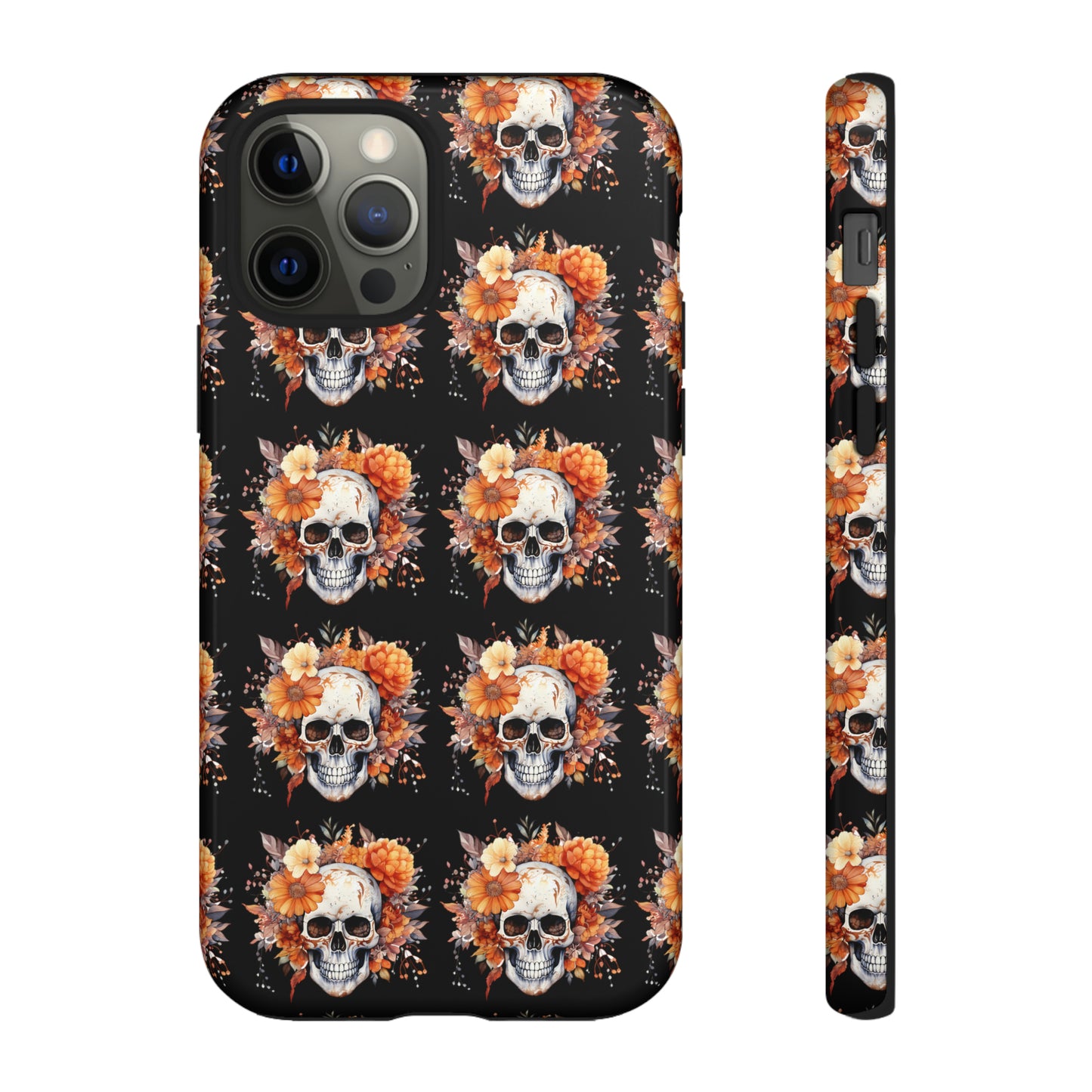 Skeleton iPhone Case, Goth Cell Phone Case, Halloween Skeleton Phone Case,