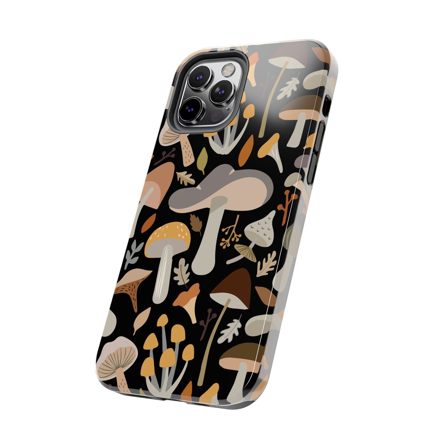 Mushroom Cell Phone Case, Boho Retro Cool Cute Tough Phone Cases