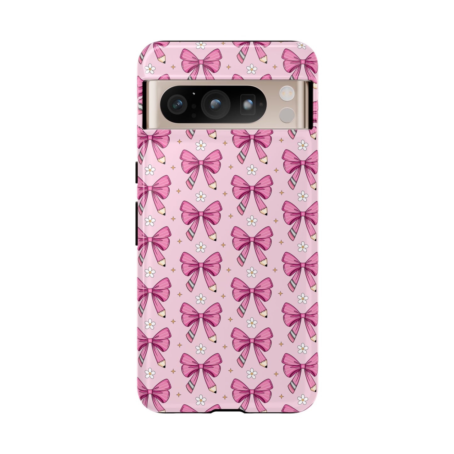 Phone Case - Pink Coquette Bow Tough Case-Girly Phone