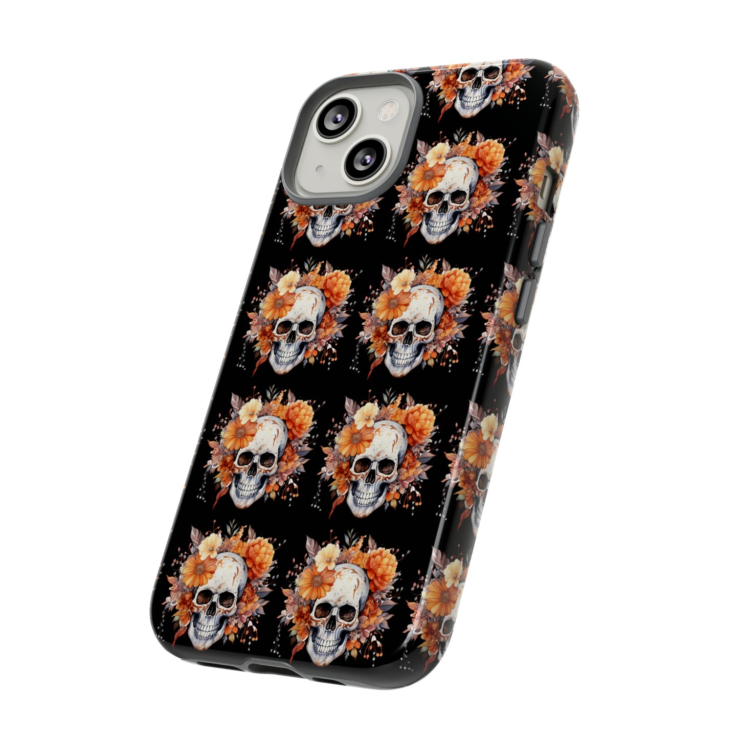 Skeleton iPhone Case, Goth Cell Phone Case, Halloween Skeleton Phone Case,