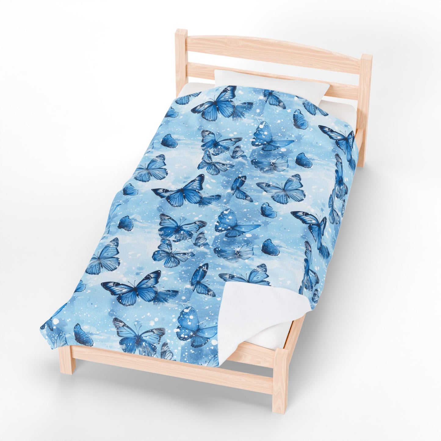 Cozy Butterfly Plush Blanket- Cute Butterfly Blanket Throw