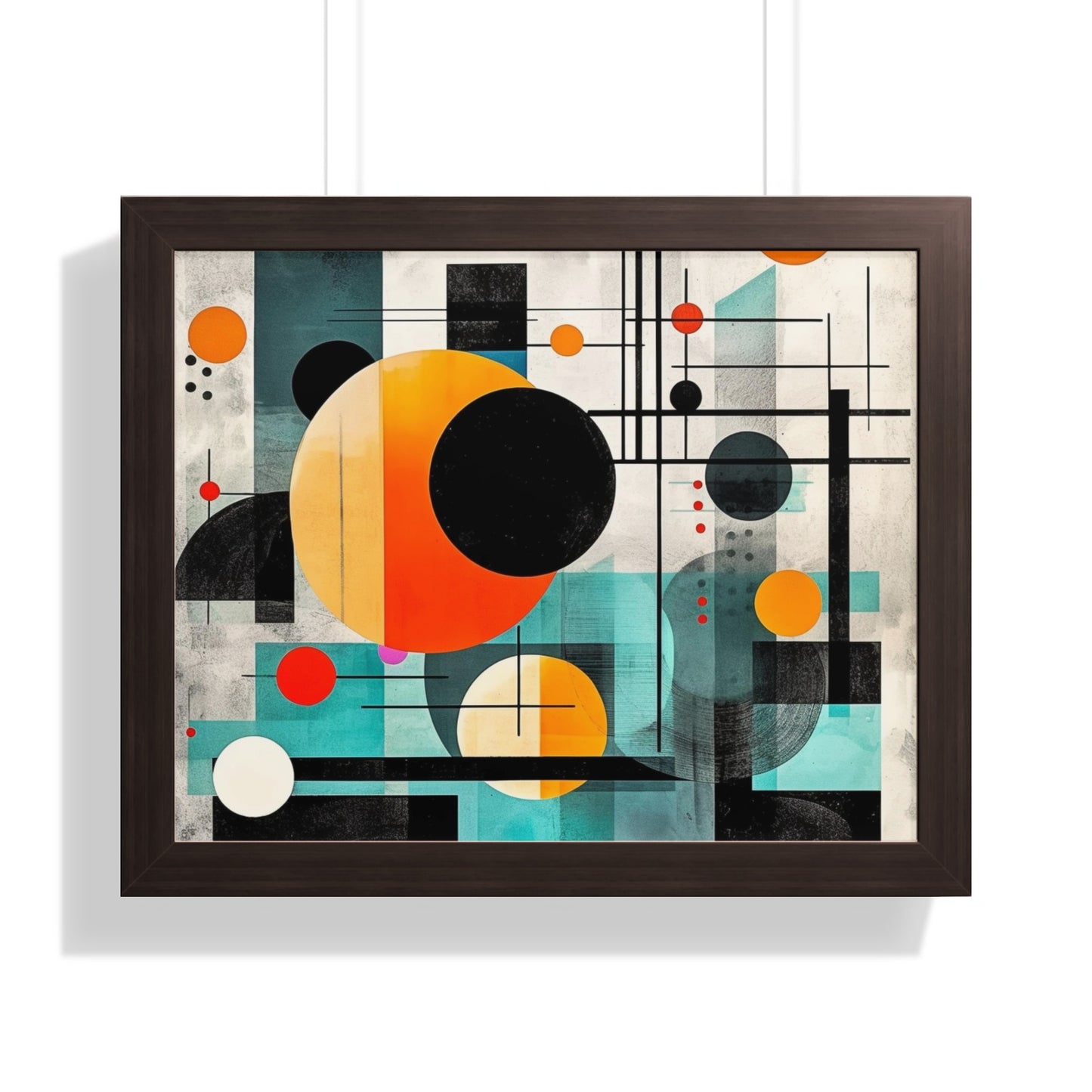 Modern Geometric Abstract Wall Art Display product