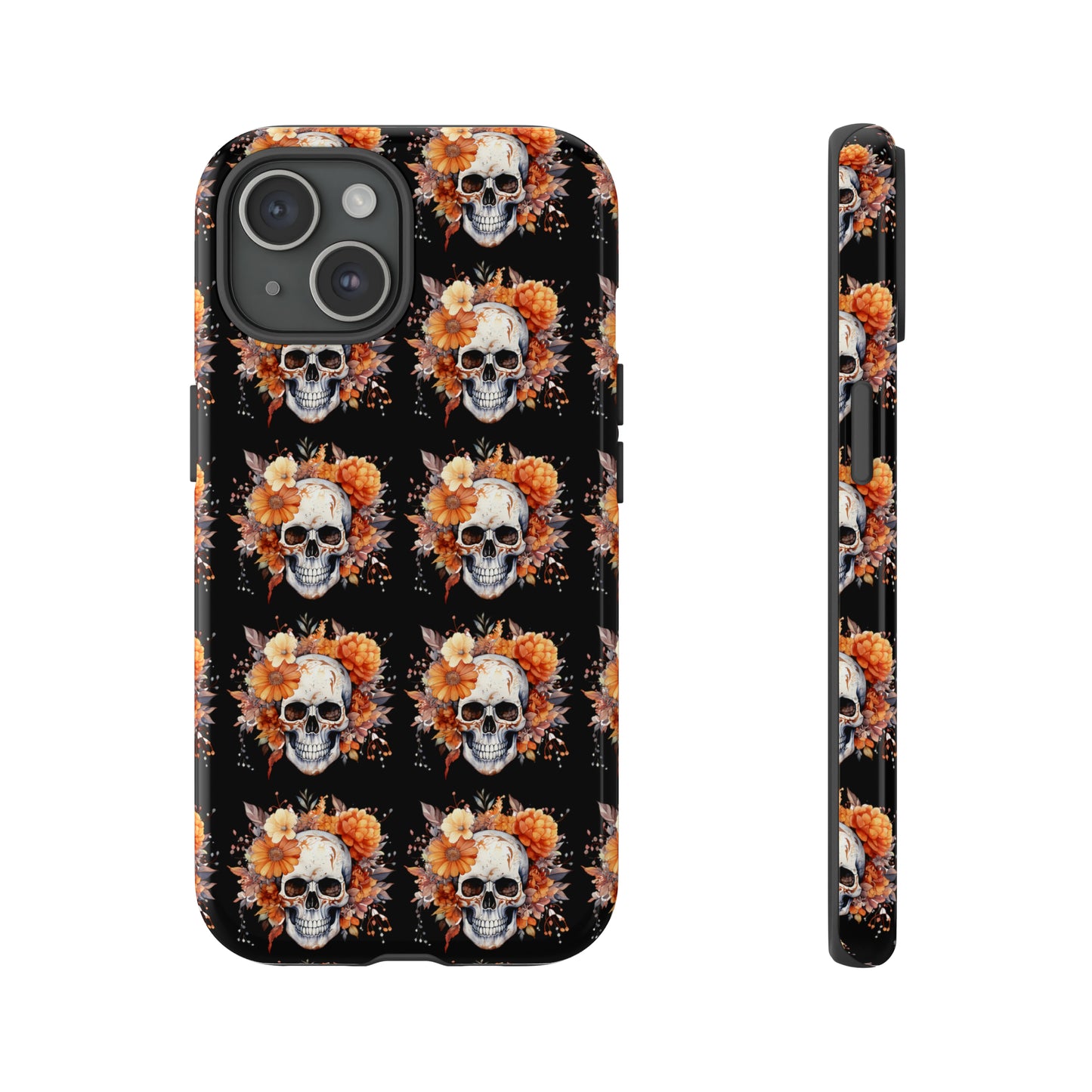 Skeleton iPhone Case, Goth Cell Phone Case, Halloween Skeleton Phone Case,