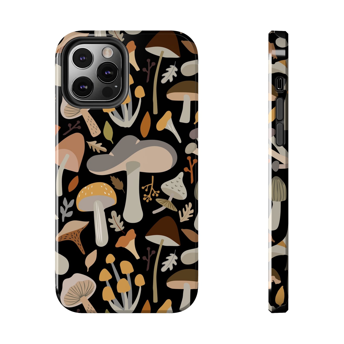 Mushroom Cell Phone Case, Boho Retro Cool Cute Tough Phone Cases