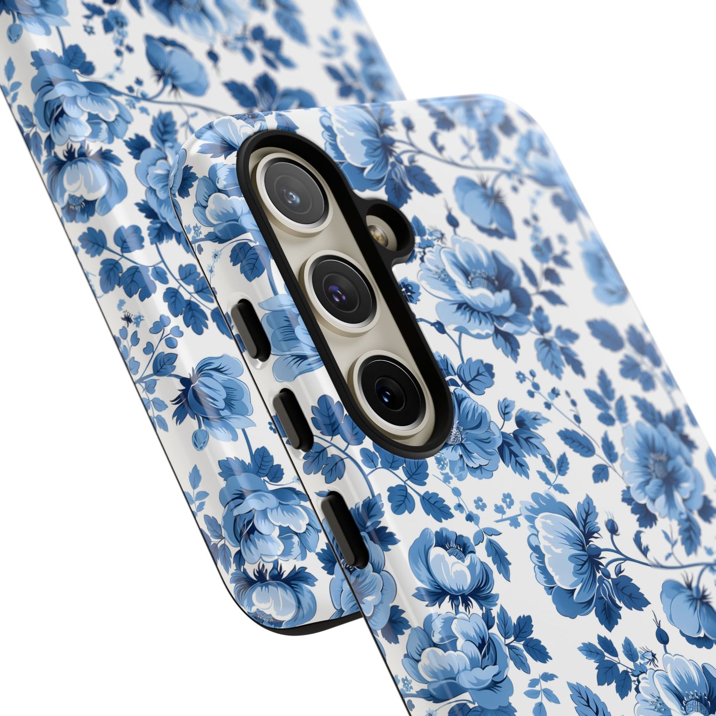 Phone Case - Blue Floral French Cottagecore Tough Case
