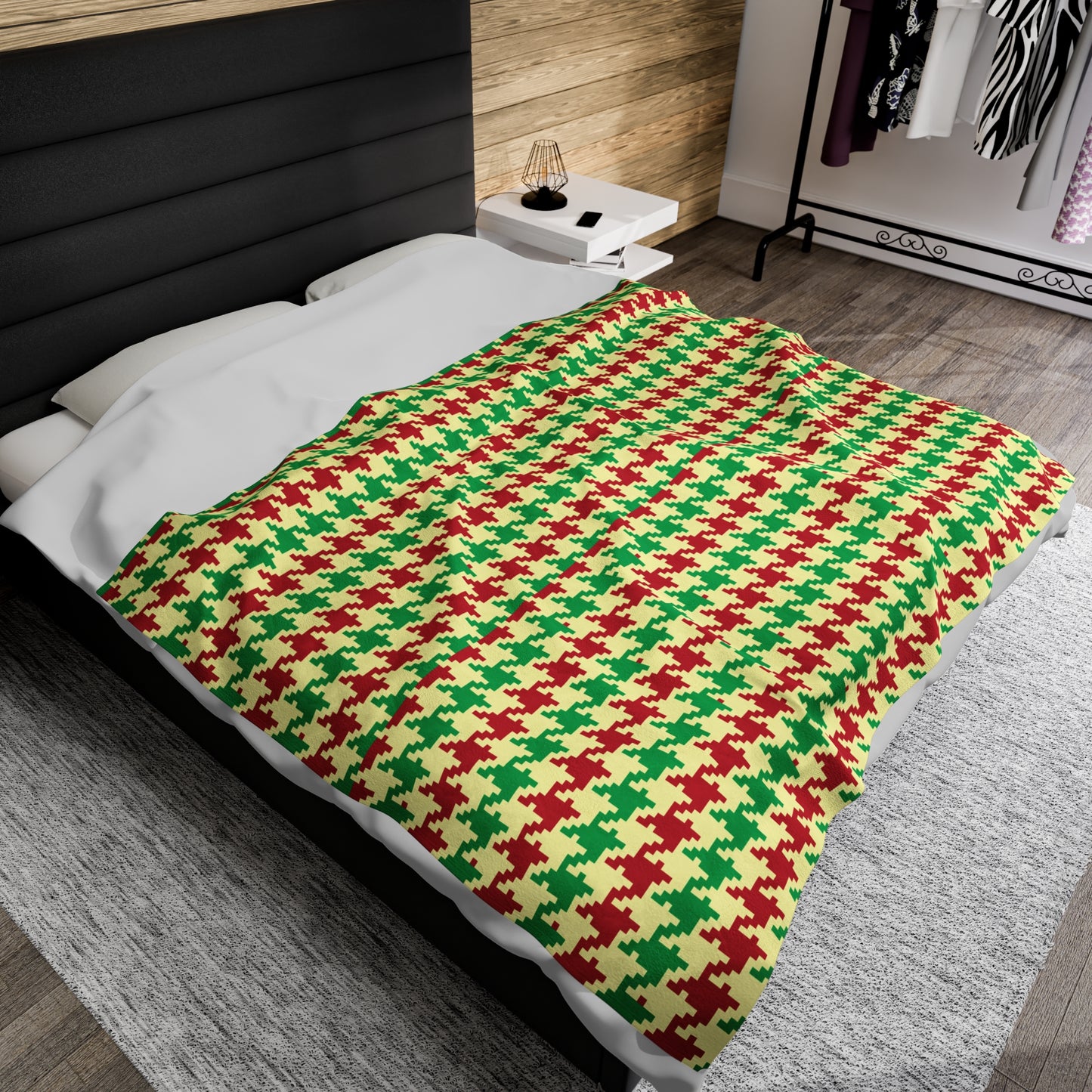 Christmas Velveteen Plush Blanket Cozy Comfy Throw Blanket Couch