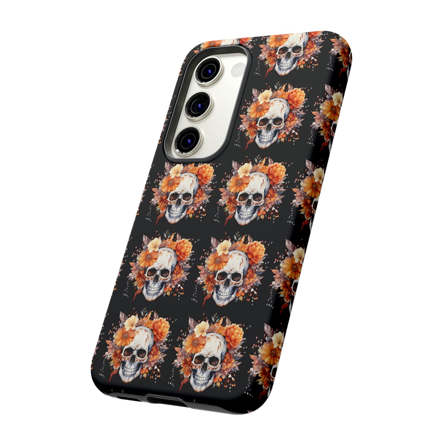 Skeleton iPhone Case, Goth Cell Phone Case, Halloween Skeleton Phone Case,