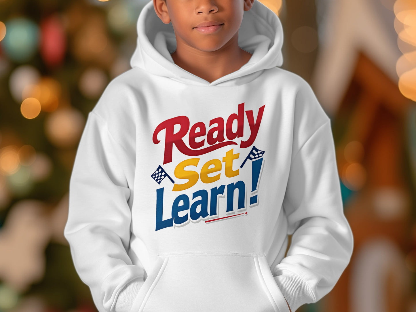 Ready Set Learn Motivational Hoodie product