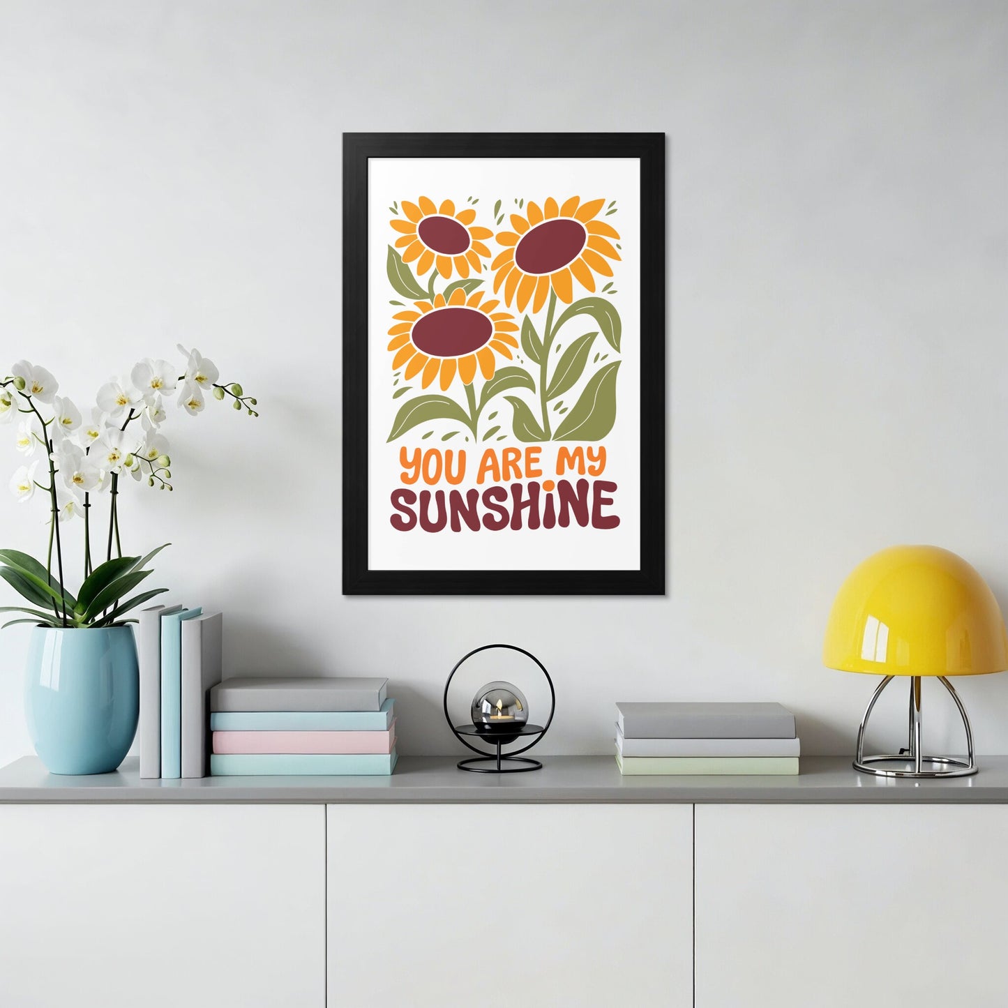 You Are My Sunshine Sunflowers Wall Art Decor product