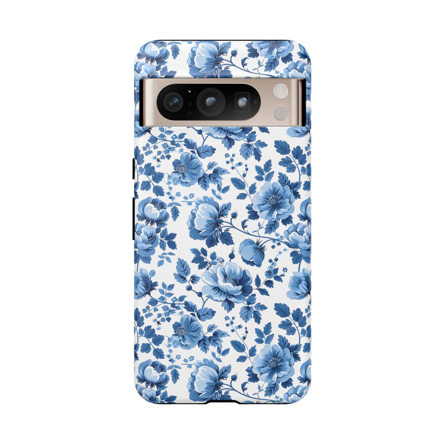 Phone Case - Blue Floral French Cottagecore Tough Case